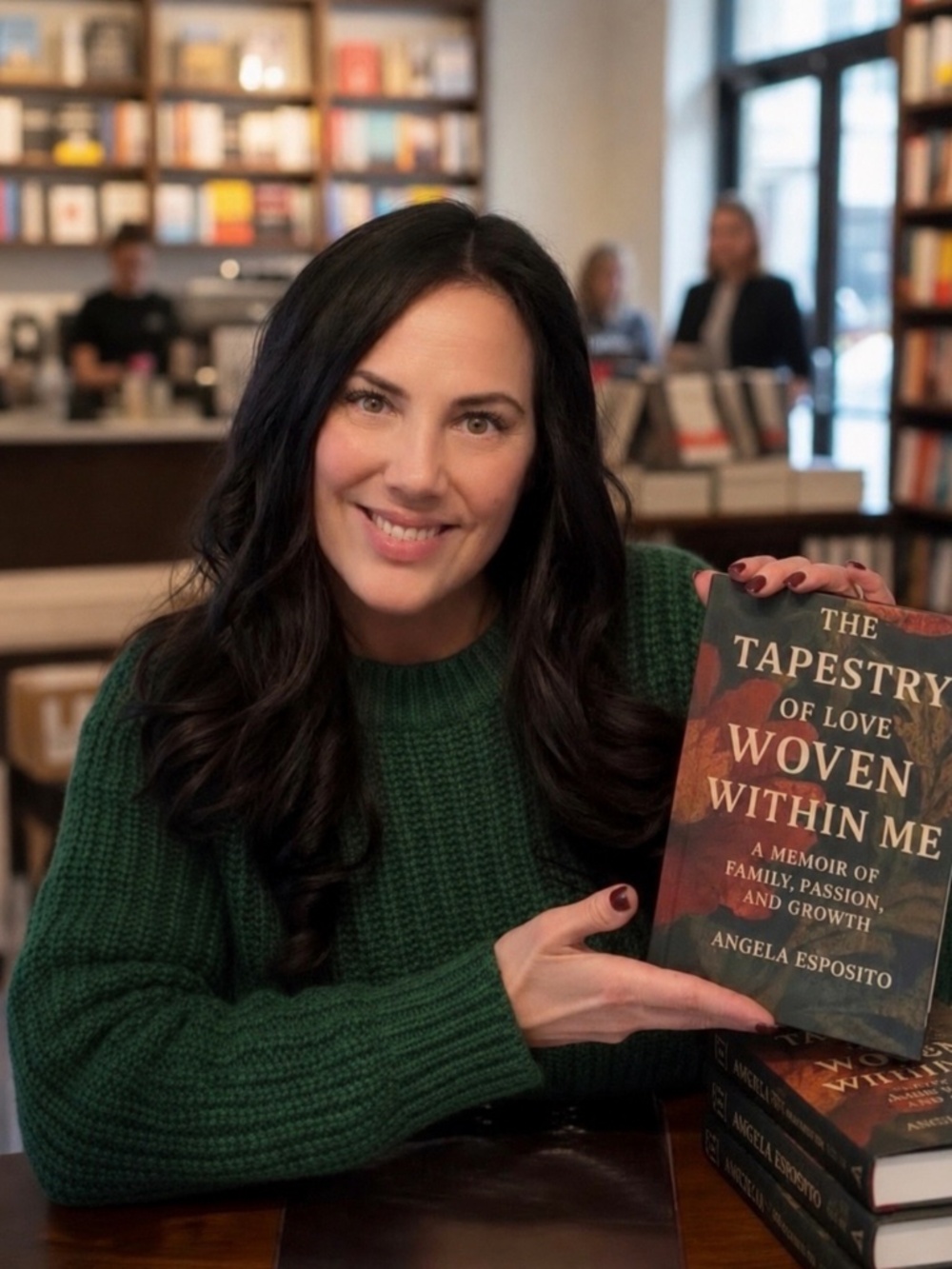 Autographed & Inscribed The Tapestry of Love Woven Witin Me Hardcover Book